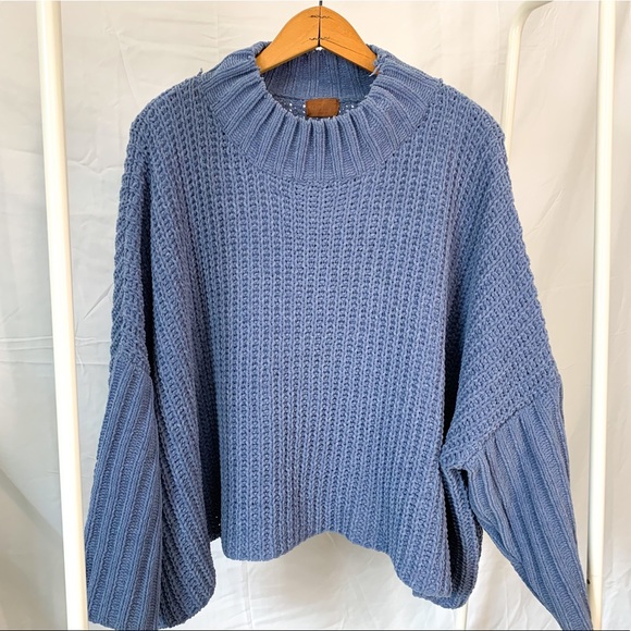 Other - periwinkle knit sweater 🫐